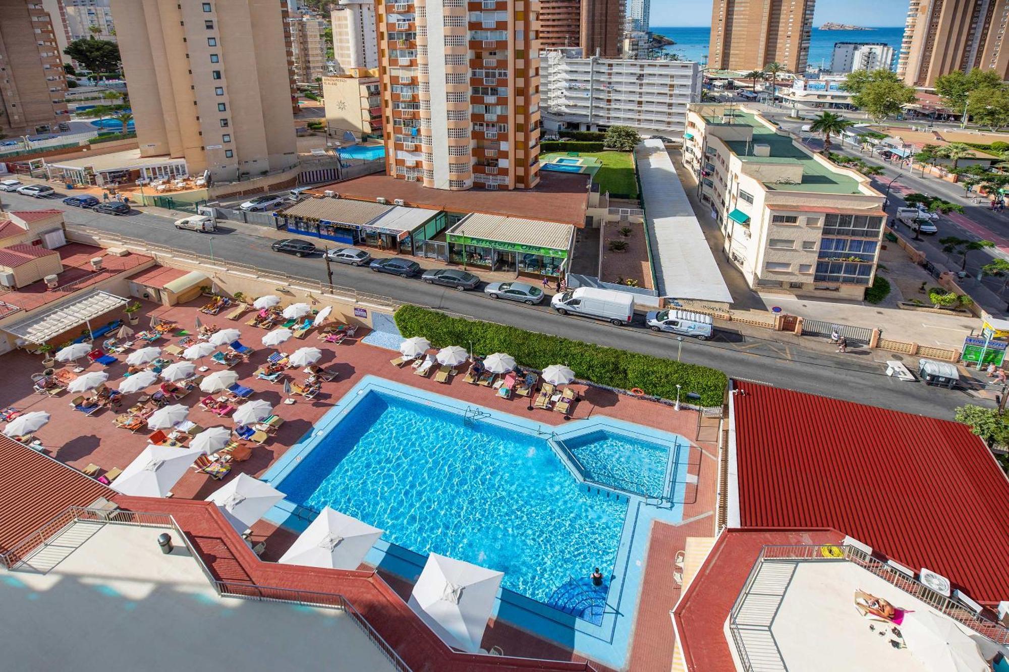 Hotel Servigroup Nereo Бенидорм Екстериор снимка