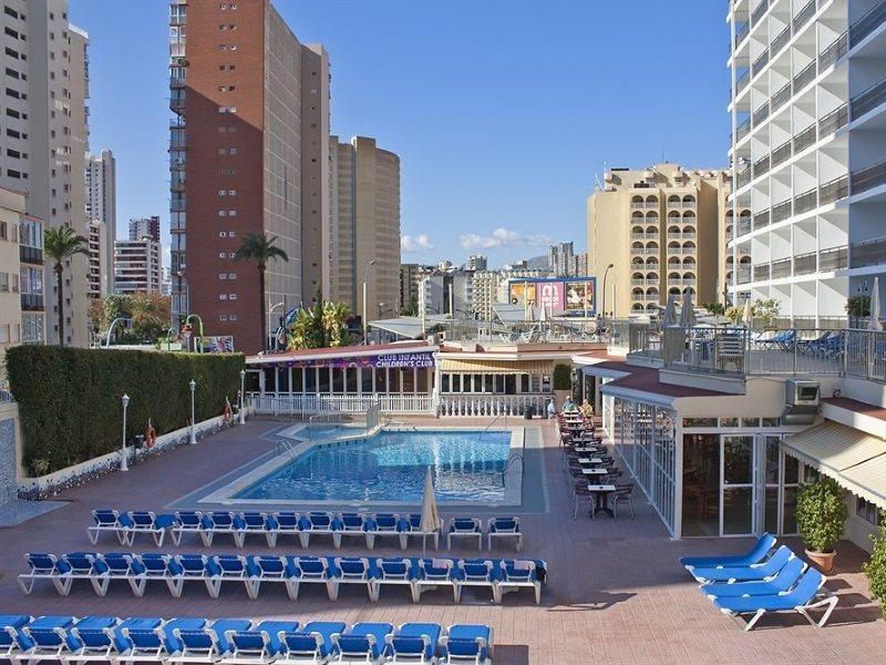 Hotel Servigroup Nereo Бенидорм Екстериор снимка